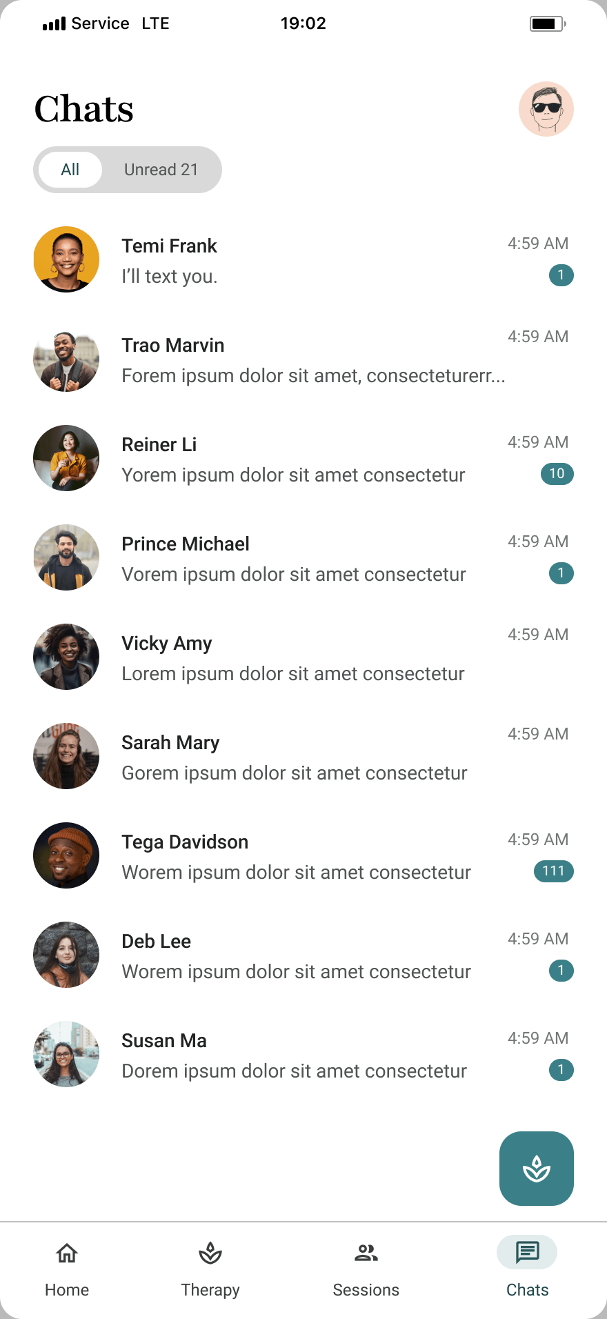 All chats